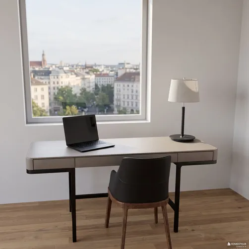 Office: Downstairs and Upstairs, His and Heers