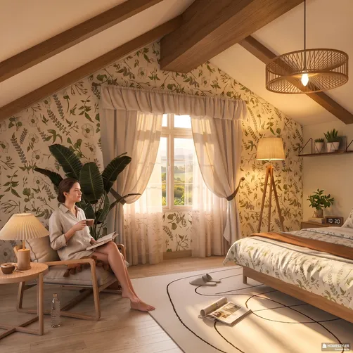 The Meadow Loft Room