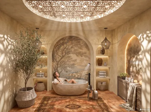 Bath Under the Olive Sun