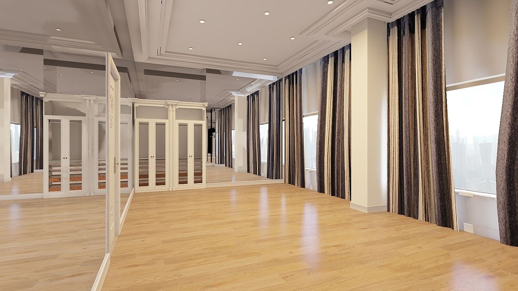 舞蹈室 - 其它风格装修效果图 - txx设计效果图 - 每平每屋·设计家