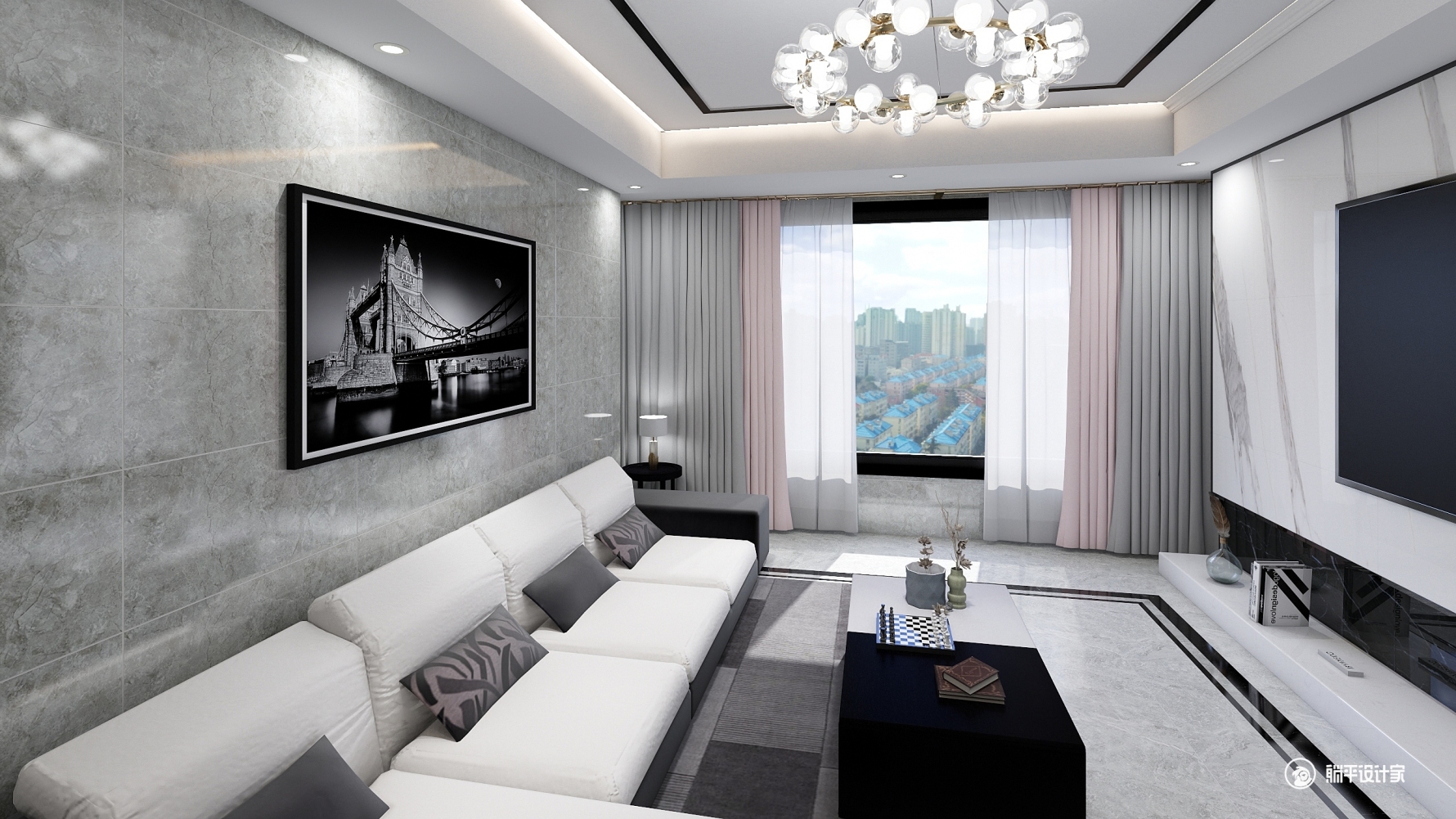 日式四室一厅3d装修效果图-躺平设计家