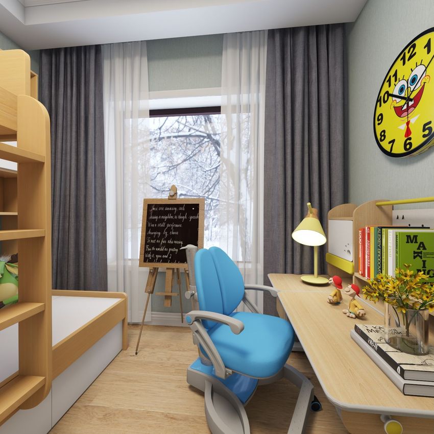 作品展示-北欧简约-北欧风格-牛头设计效果图