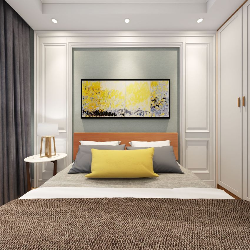 作品展示-北欧简约-北欧风格-牛头设计效果图