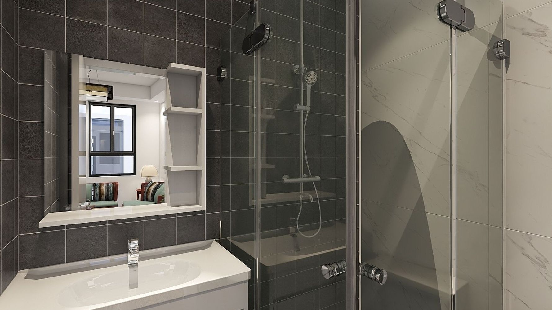 其它风格次卫装修设计效果图