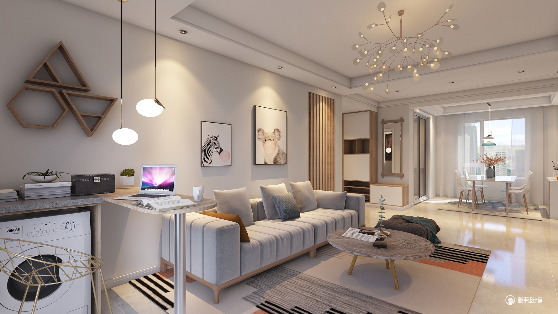 其它风格两室两厅装修效果图 - 郑欣宇设计效果图 - 每平每屋·设计