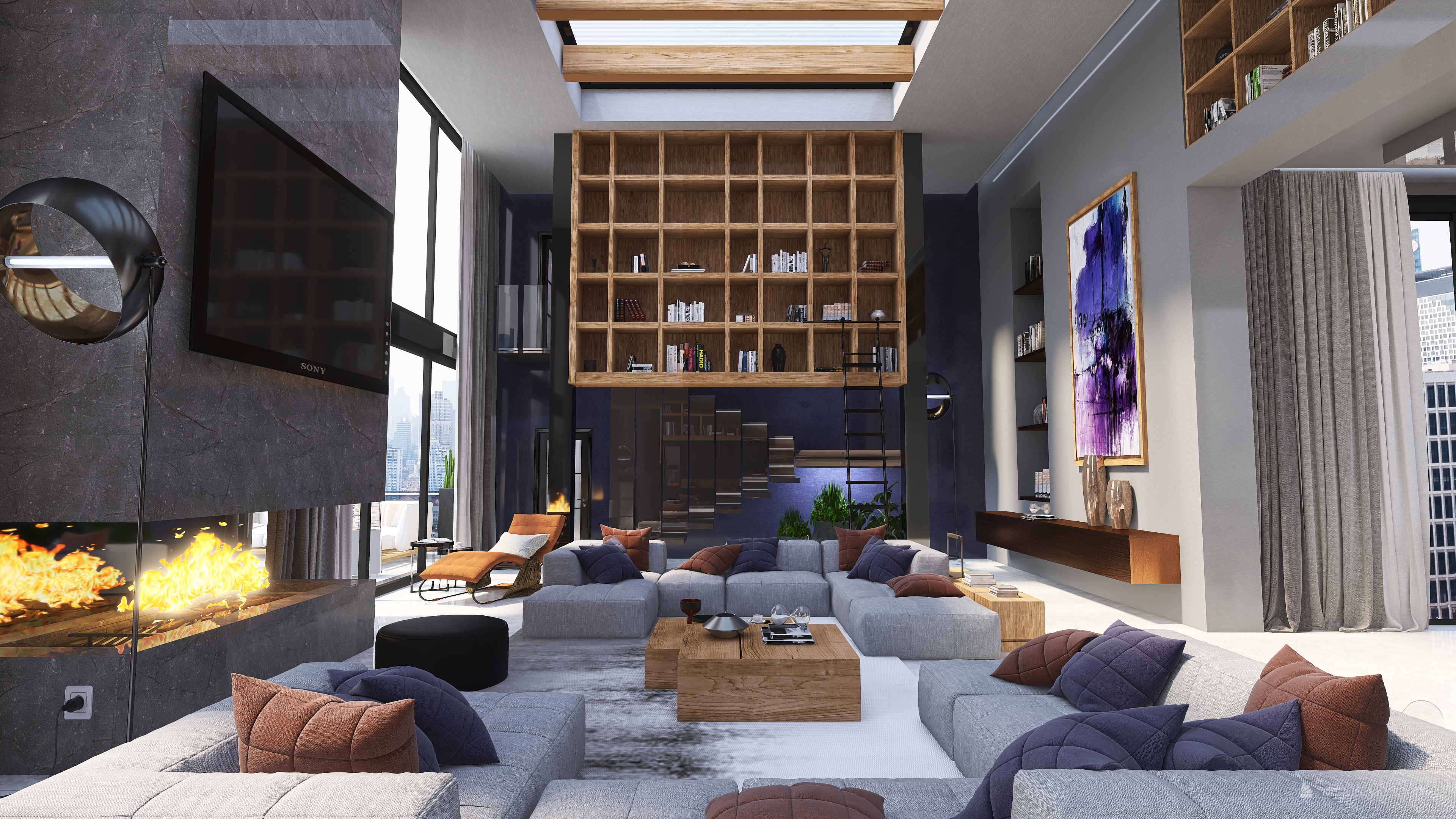 #HSDA2020Residencial.  Penthouse en el centro de la ciudad.