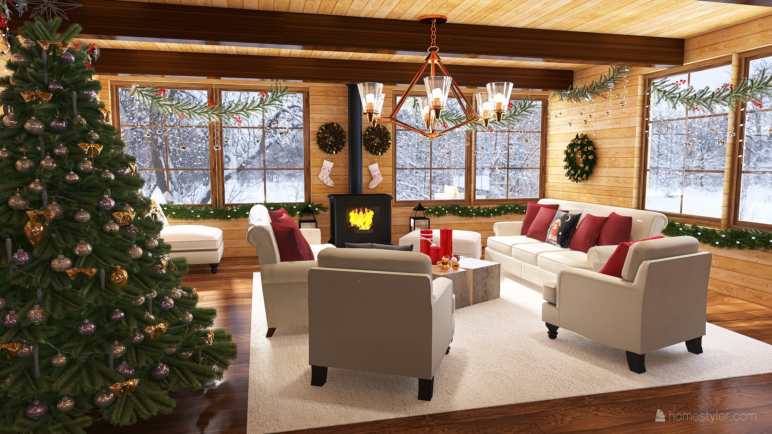 Christmas chalet
