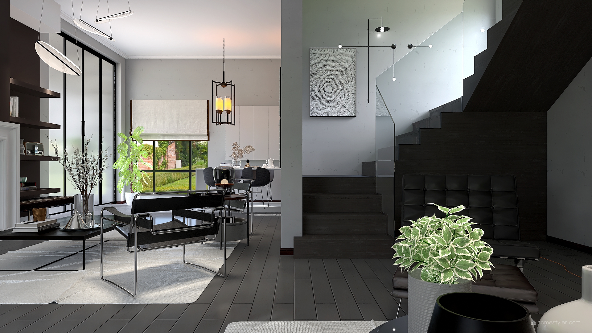 Bauhaus Inspired, double story.