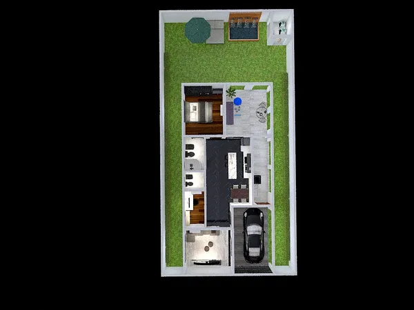 Professional interior design created with Homestyler 3D design software