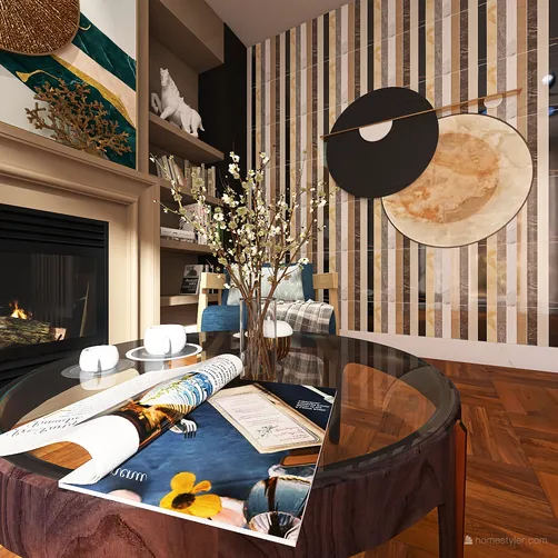 Professional interior design created with Homestyler 3D design software
