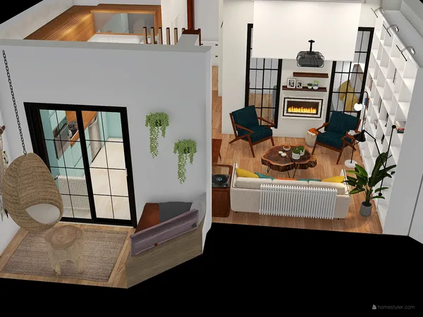 Professional interior design created with Homestyler 3D design software