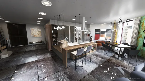 Professional interior design created with Homestyler 3D design software