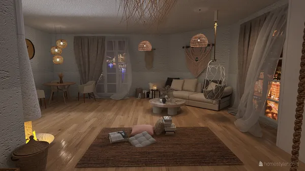 Professional interior design created with Homestyler 3D design software