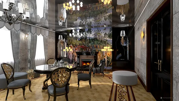 Professional interior design created with Homestyler 3D design software