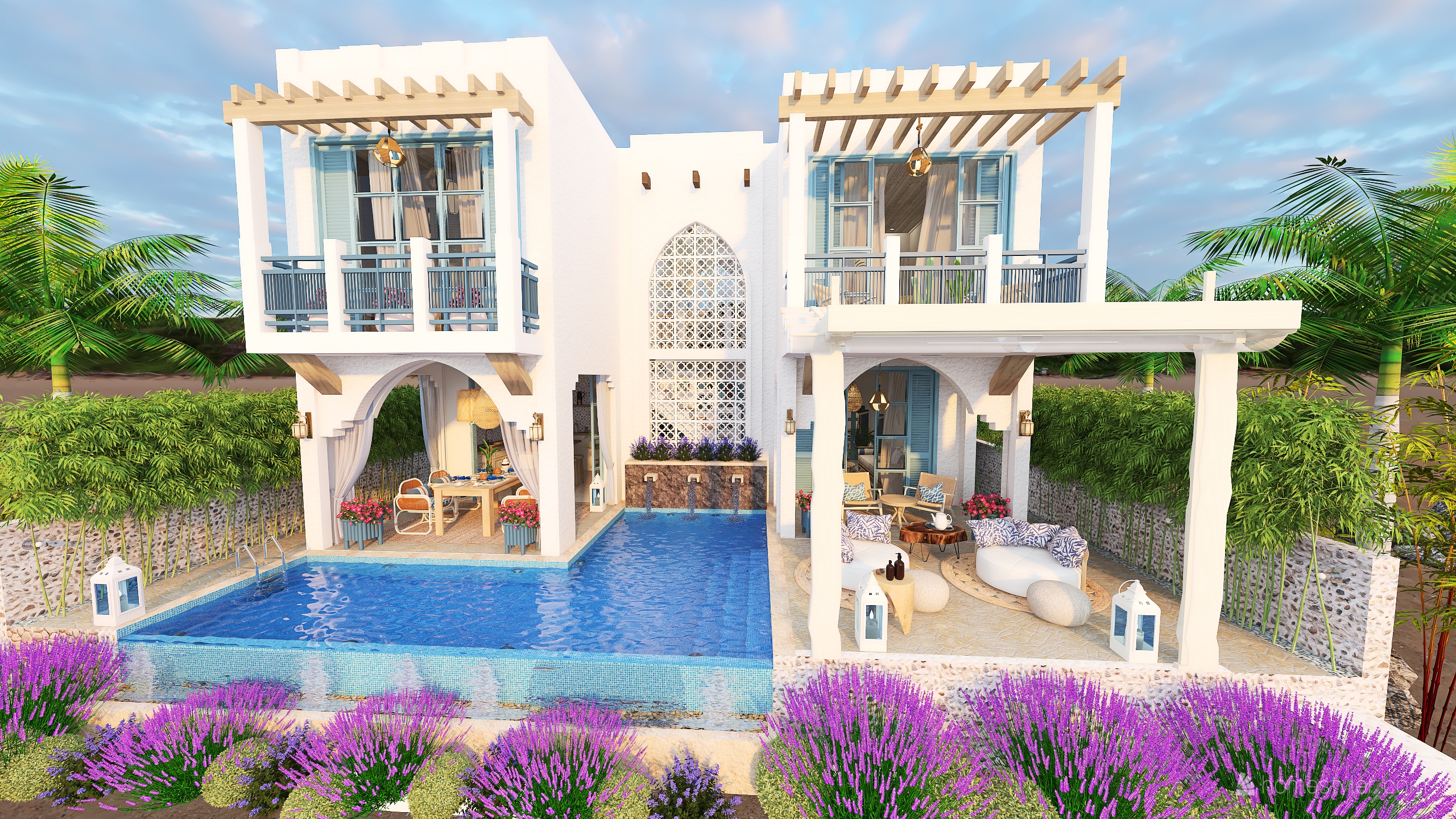 Beach House somewhere in the Persian Gulf