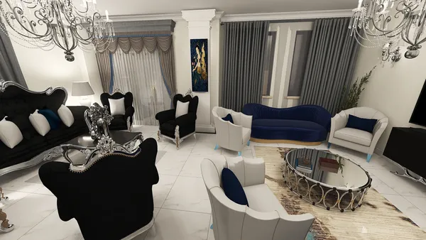 Professional interior design created with Homestyler 3D design software