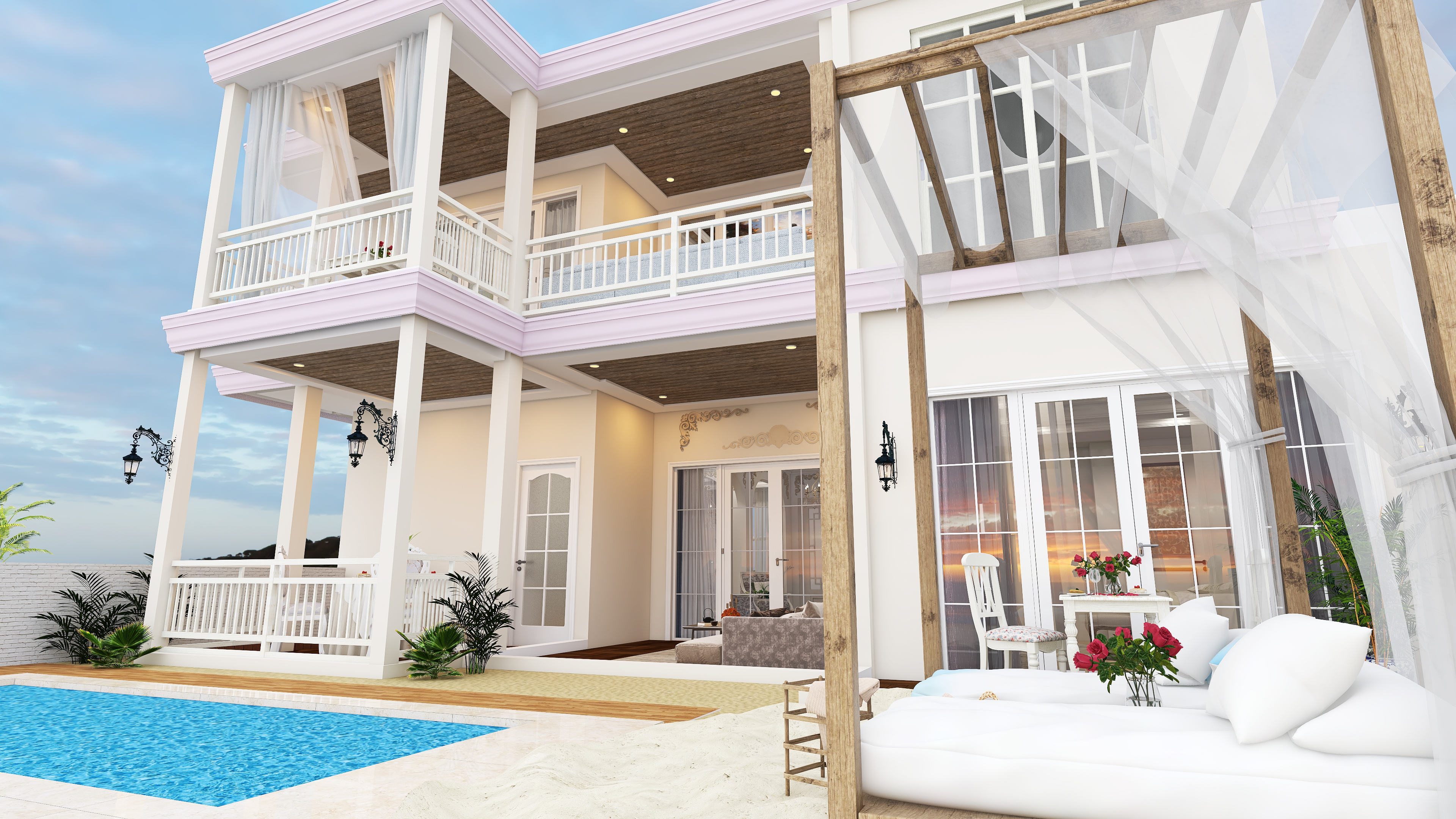 Le Chateau des  Caraïbes -French Country &Classic Carribean