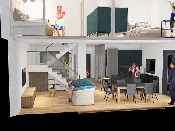 Professional interior design created with Homestyler 3D design software