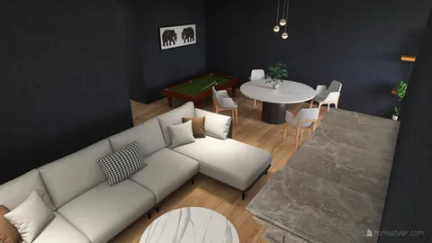 Professional interior design created with Homestyler 3D design software