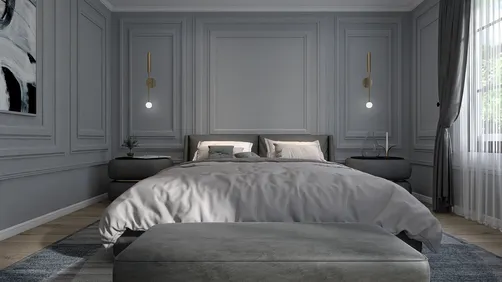 English Villa with greenhouse