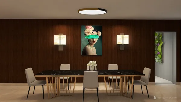 Professional interior design created with Homestyler 3D design software