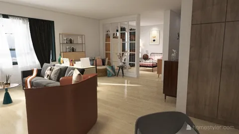 Professional interior design created with Homestyler 3D design software