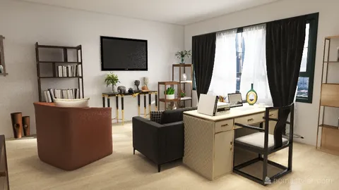Professional interior design created with Homestyler 3D design software