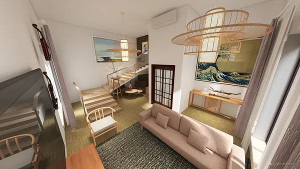 Professional interior design created with Homestyler 3D design software