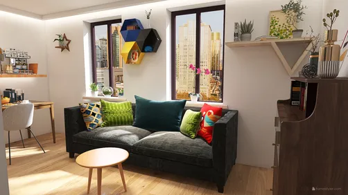 Small flat (for tropical cities)