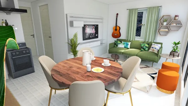Professional interior design created with Homestyler 3D design software