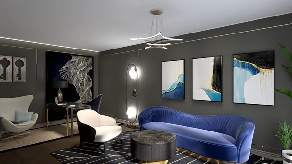 Professional interior design created with Homestyler 3D design software