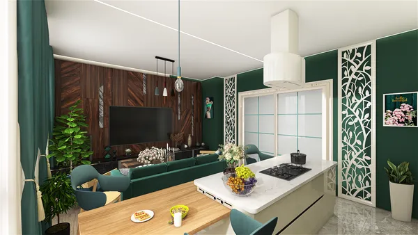 Professional interior design created with Homestyler 3D design software
