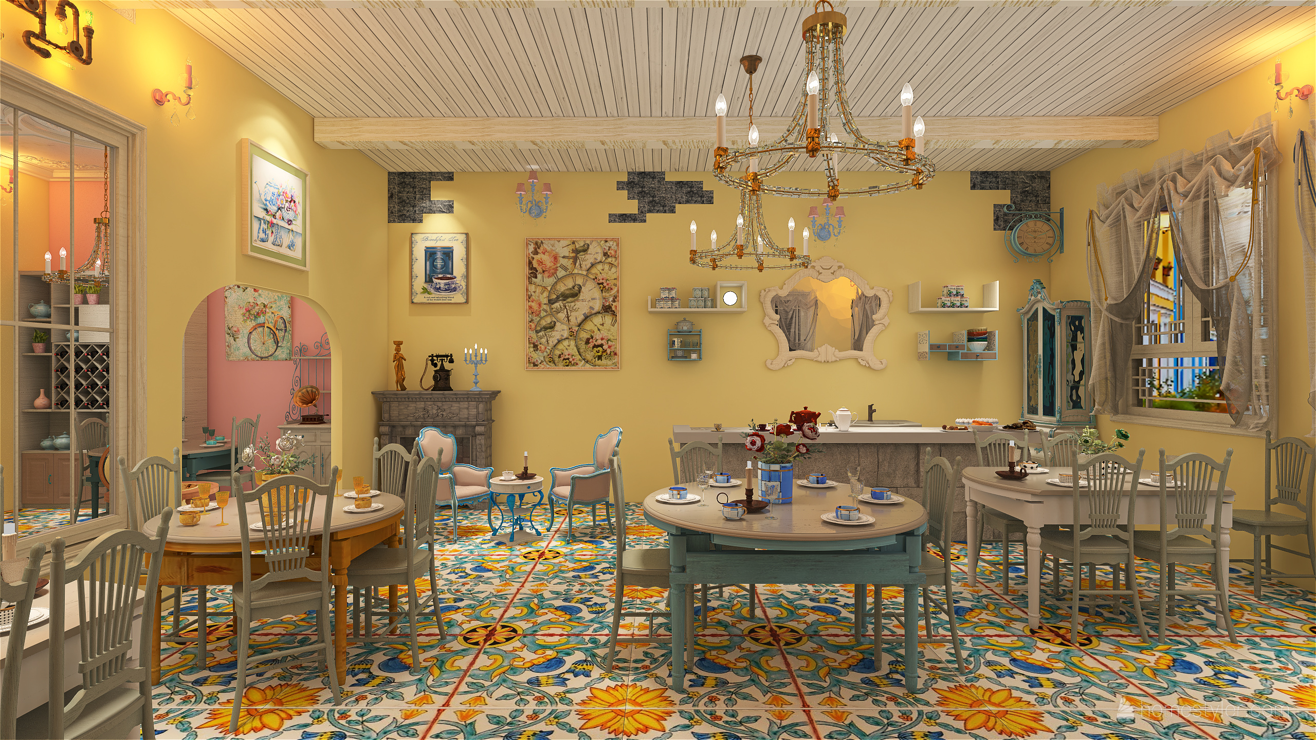 #HSDA2021Commercial Tea room in Paris