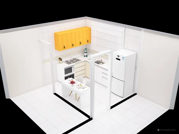 Professional interior design created with Homestyler 3D design software