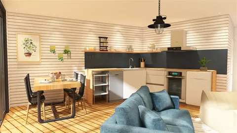 Professional interior design created with Homestyler 3D design software