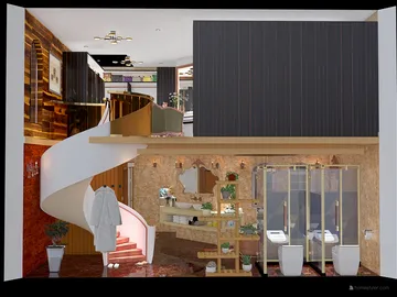 Professional interior design created with Homestyler 3D design software