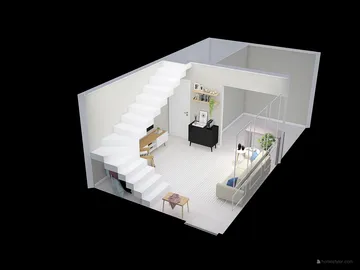 Professional interior design created with Homestyler 3D design software