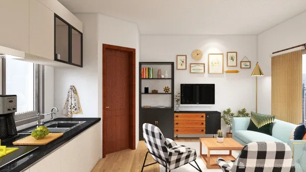 Professional interior design created with Homestyler 3D design software