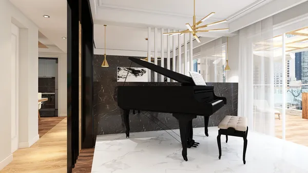 Professional interior design created with Homestyler 3D design software