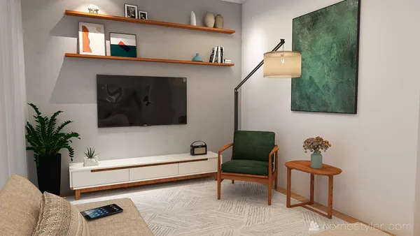 Professional interior design created with Homestyler 3D design software