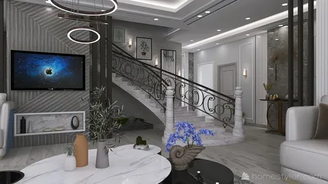 Professional interior design created with Homestyler 3D design software