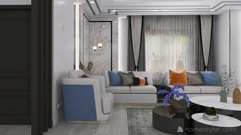 Professional interior design created with Homestyler 3D design software