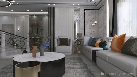 Professional interior design created with Homestyler 3D design software