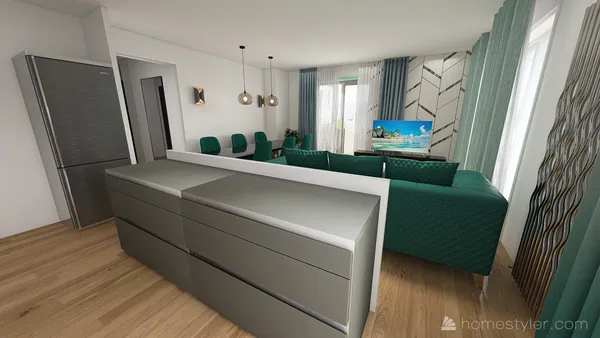 Professional interior design created with Homestyler 3D design software