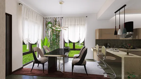 Professional interior design created with Homestyler 3D design software