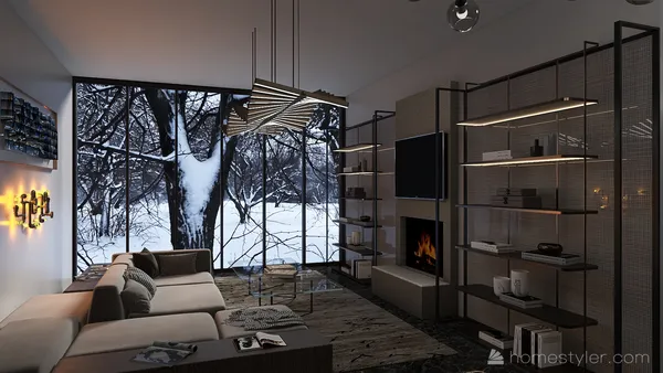 Professional interior design created with Homestyler 3D design software