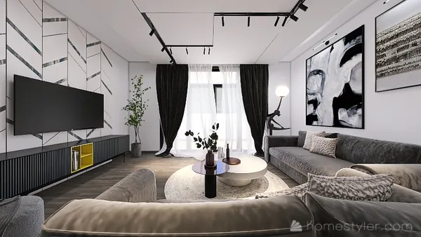 Professional interior design created with Homestyler 3D design software
