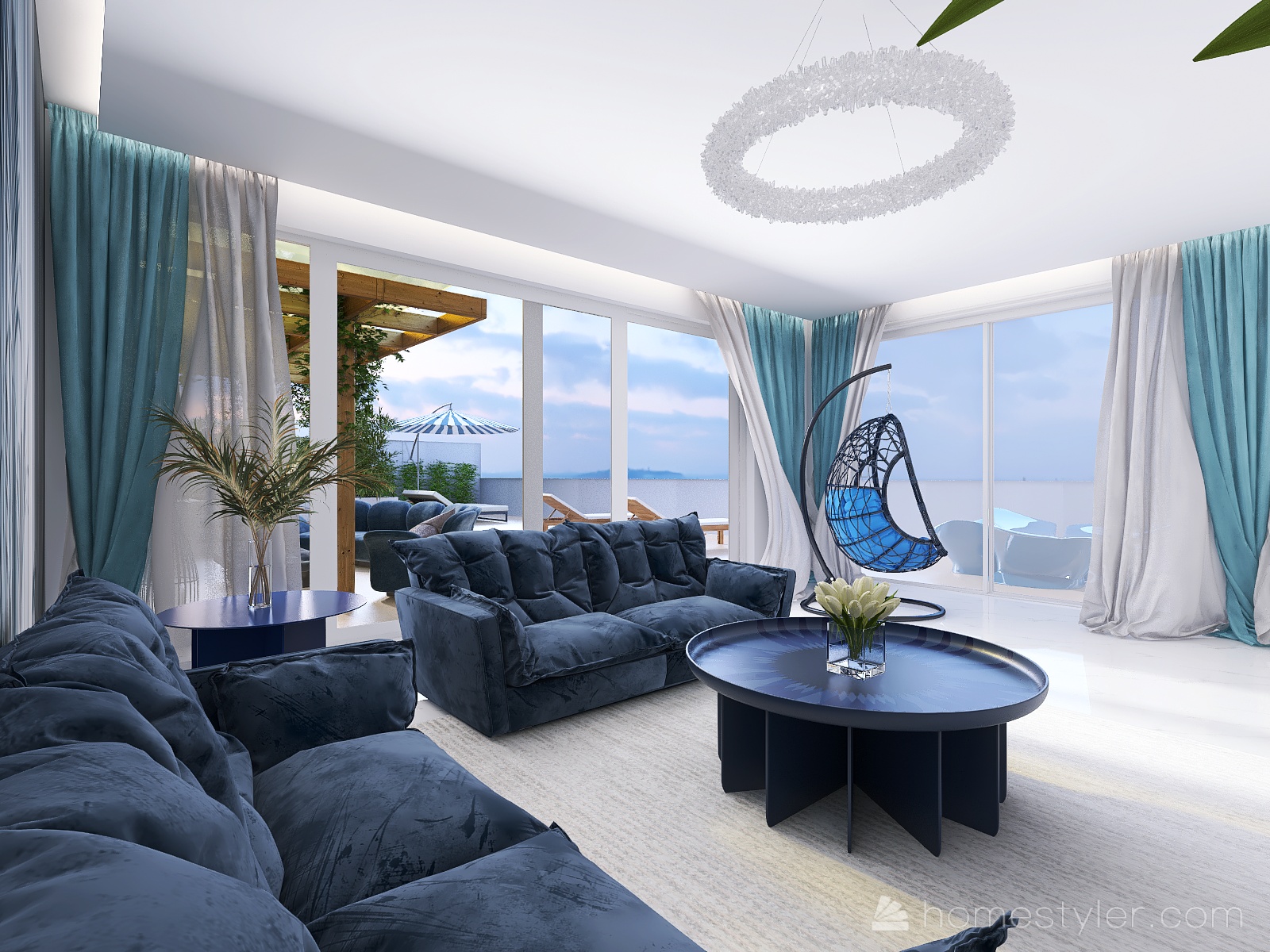 #OceanContest   Summer vibes in a beachy interior design