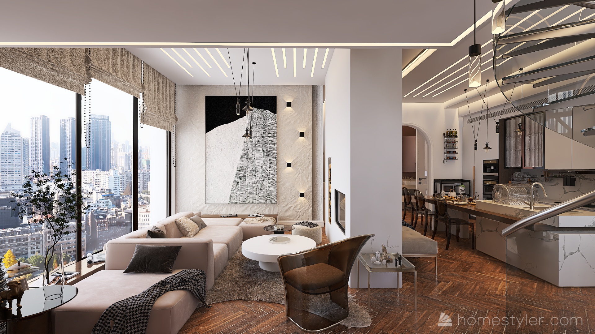 #EmptyRoomContest-Demo Room_copy_Elegant Living Space