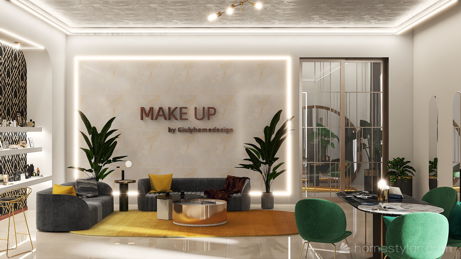 #EmptyRoomContest Make up Studio by GiulyHomeDesign